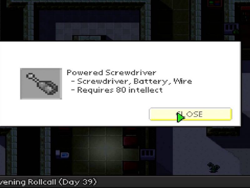 How to Make a Screwdriver in the Escapists?