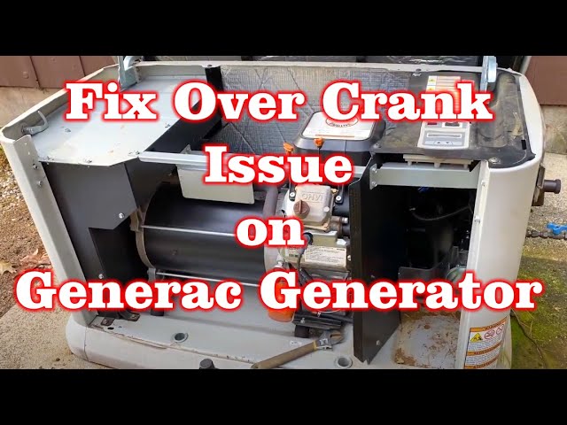 What Does Overcrank Mean on a Generator?