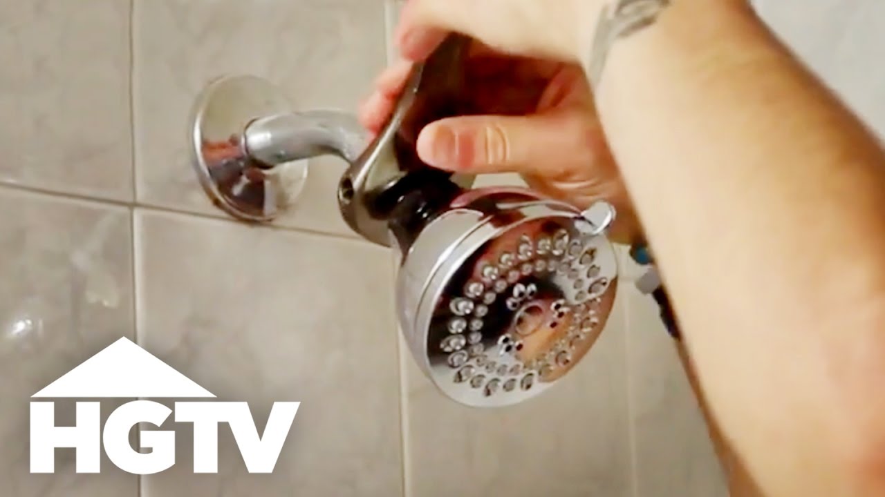 How to Get a Stuck Shower Head off Without Wrench